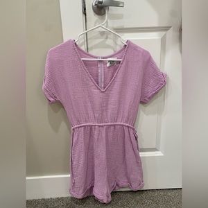 Lilac swimsuit coverup